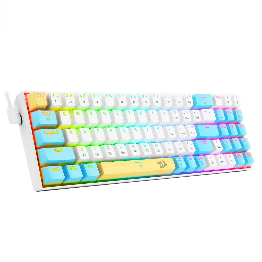 K688 RGB USB Mini Mechanical Gaming Keyboard Blue Red Switch 78 Keys Wired detachable cable,portable for travel
K688 RGB USB Mini Mechanical Gaming Keyboard Blue Red Switch 78 Keys Wired detachable cable,portable for travel