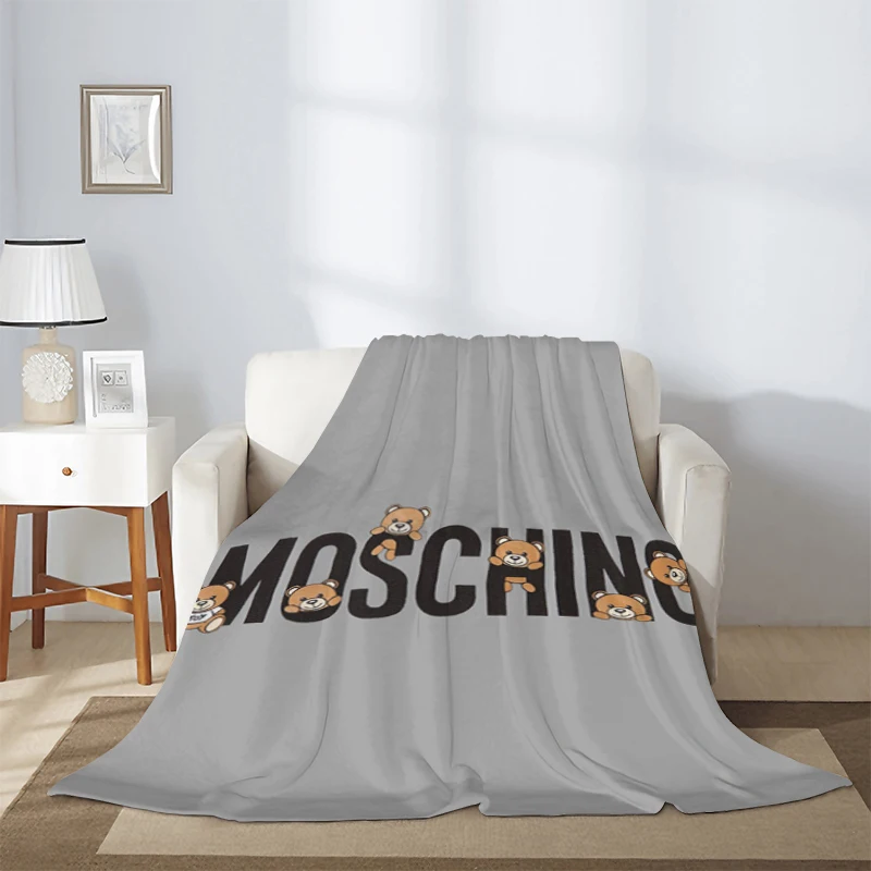 

Одеяло M-Moschinos для двуспальной кровати, аниме покрывало, пушистые мягкие одеяла для декоративного дивана, летнее пушистое покрывало