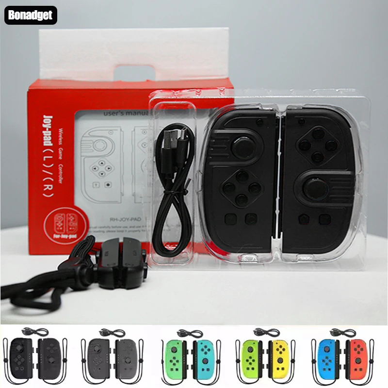 Joy Pad Gamepad For Nintendo Switch wireless Controller L/R games 6 Axis Joystick with Grip Support Wake-up Funct Control
Joy Pad Gamepad For Nintendo Switch wireless Controller L/R games 6 Axis Joystick with Grip Support Wake-up Funct Control