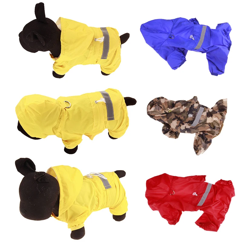 Pets Dog Clothes Hooded Raincoats Reflective Strip Dogs Rain Coat Waterproof Jackets Outdoor Breathable Clothes For Puppies
Pets Dog Clothes Hooded Raincoats Reflective Strip Dogs Rain Coat Waterproof Jackets Outdoor Breathable Clothes For Puppies