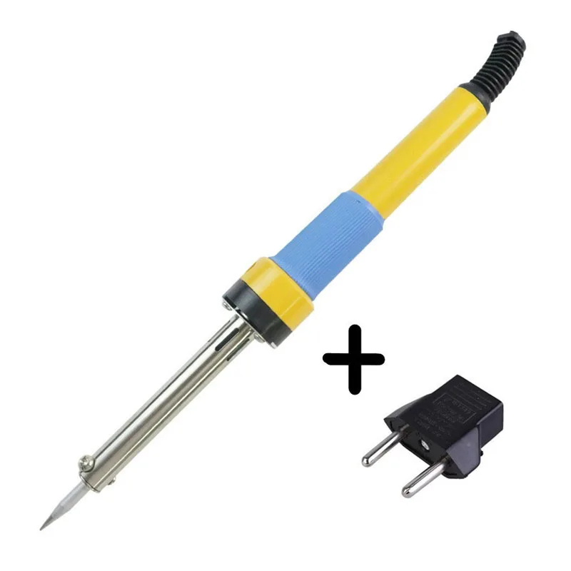 Portable 60W Soldering Iron Kit External Heat Electronic Mess Tin Solder Constant Temperature Cheap Welding Phone Repair Tools
Portable 60W Soldering Iron Kit External Heat Electronic Mess Tin Solder Constant Temperature Cheap Welding Phone Repair Tools