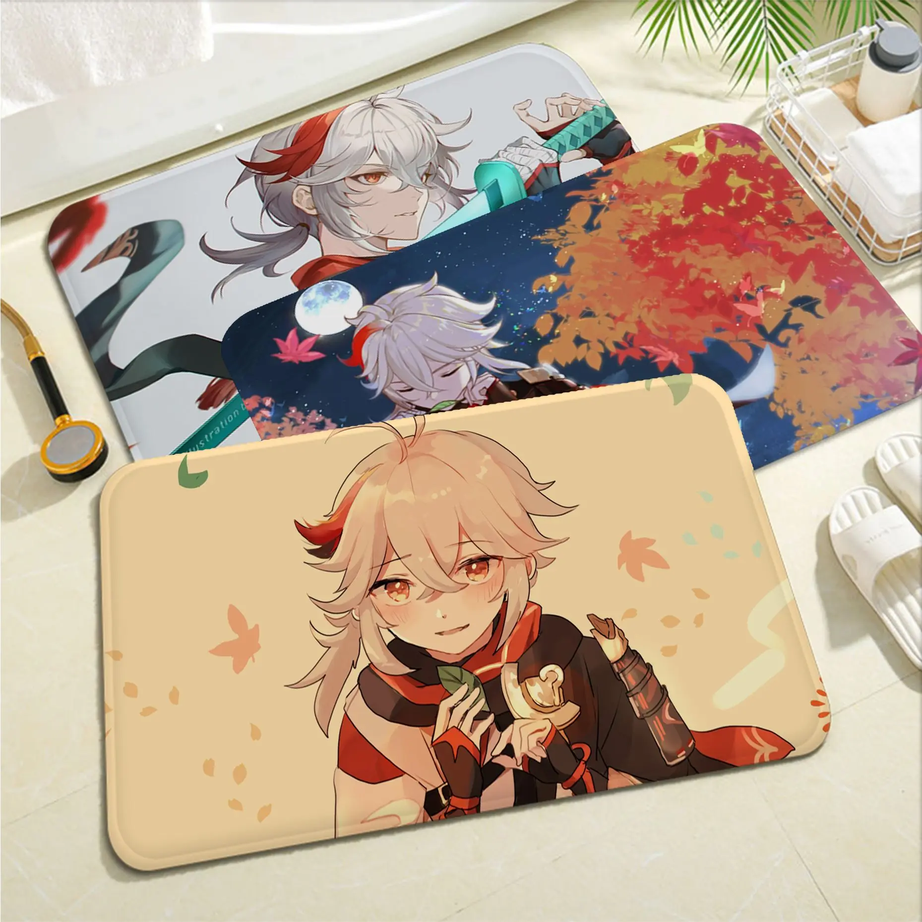 Genshin Impact Kaedehara Kazuha Bath Mat INS Style Soft Bedroom Floor House Laundry Room Mat Anti-skid Alfombra
Genshin Impact Kaedehara Kazuha Bath Mat INS Style Soft Bedroom Floor House Laundry Room Mat Anti-skid Alfombra
