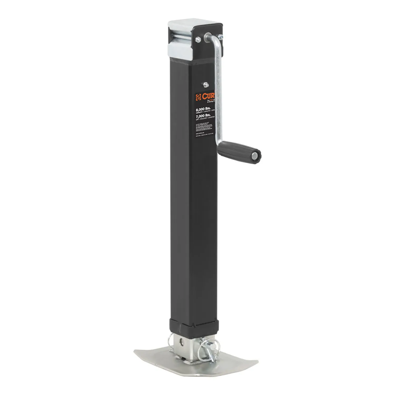 28575 Direct Weld On Heavy-Duty Trailer Jack, 8,000 lbs. 15 Inches Vertical Travel
28575 Direct Weld On Heavy-Duty Trailer Jack, 8,000 lbs. 15 Inches Vertical Travel