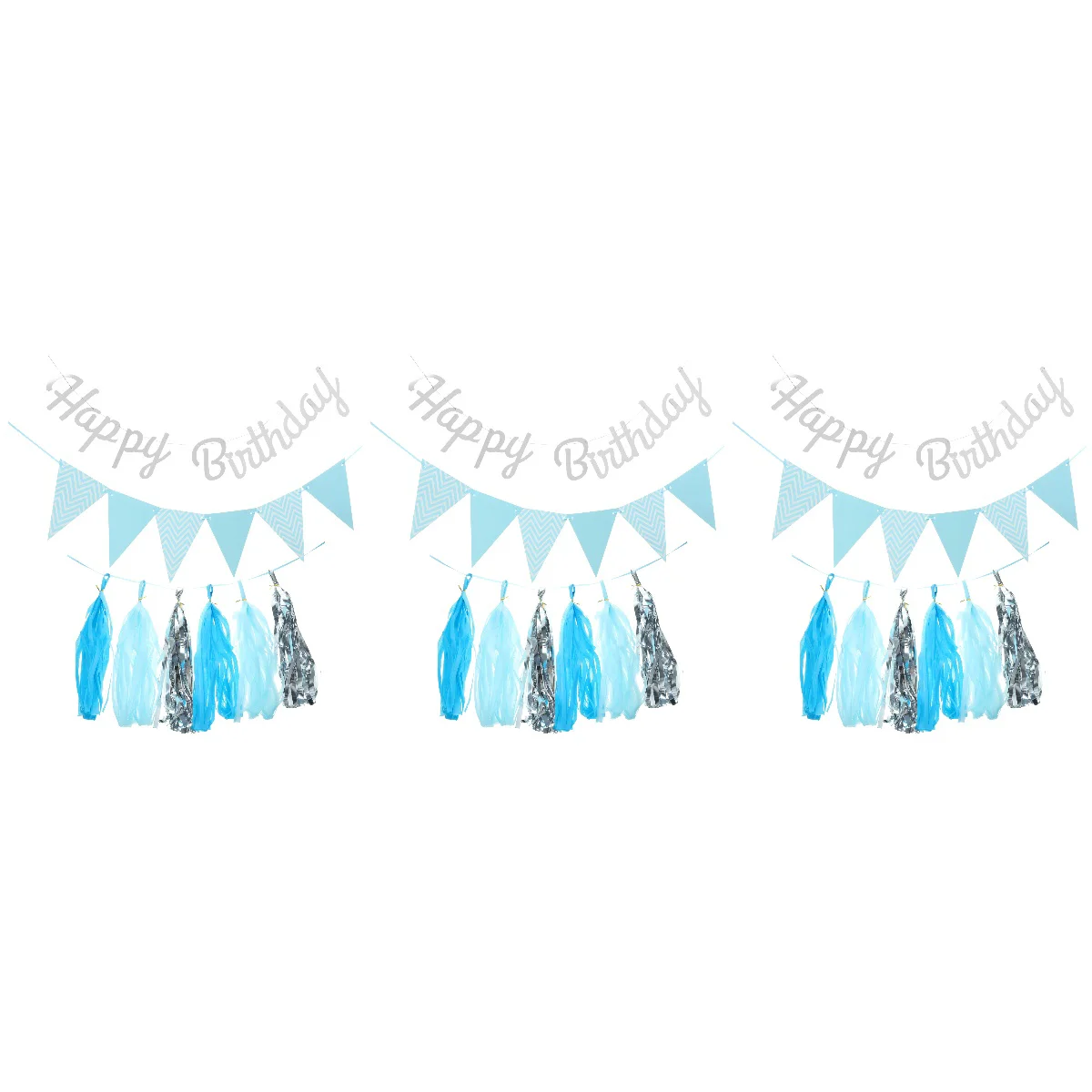 3 Sets Happy Birthday Banner Women Blue Tassel Garland Commemorate Plastic Flag Pendants Anniversary Decor Party Prop Baby
3 Sets Happy Birthday Banner Women Blue Tassel Garland Commemorate Plastic Flag Pendants Anniversary Decor Party Prop Baby