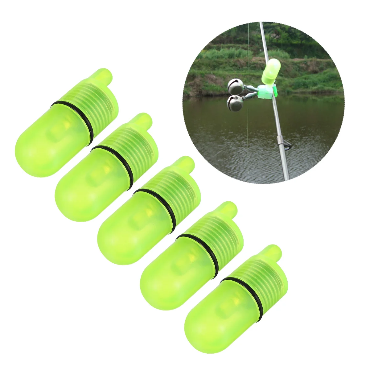 20pcs Fishing Signal Floats Fishing Lamp Saltwater Fishing Lights Fishing Rod Alarm Bite Bait Alarm Crappie Lights
20pcs Fishing Signal Floats Fishing Lamp Saltwater Fishing Lights Fishing Rod Alarm Bite Bait Alarm Crappie Lights