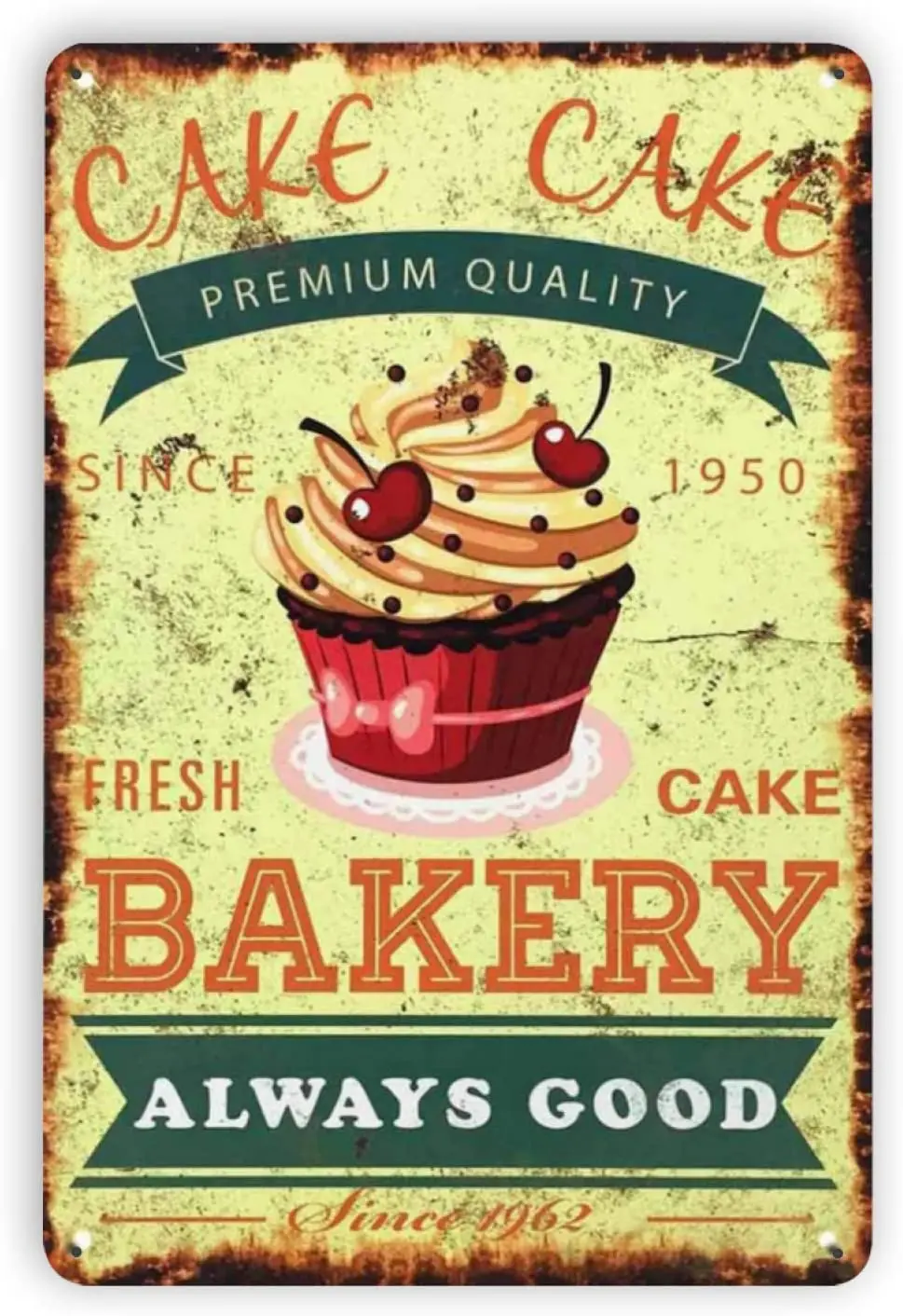 Bakery Shop Vintage Metal Tin Signs, Retro Art Tin Sign Decorations Plaque fo Bars Club Cafe Home Kitchen Restaurant Garage Man
Bakery Shop Vintage Metal Tin Signs, Retro Art Tin Sign Decorations Plaque fo Bars Club Cafe Home Kitchen Restaurant Garage Man