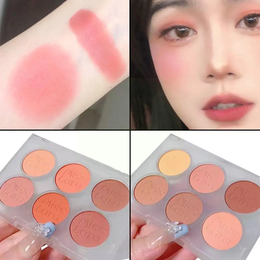 6 Color Matte Face Blush Palette Nude Rouge Eyeshadow Cosmetics Lasting Palette Makeup Long Up Powder Make Shadow Palette F D4h5
6 Color Matte Face Blush Palette Nude Rouge Eyeshadow Cosmetics Lasting Palette Makeup Long Up Powder Make Shadow Palette F D4h5