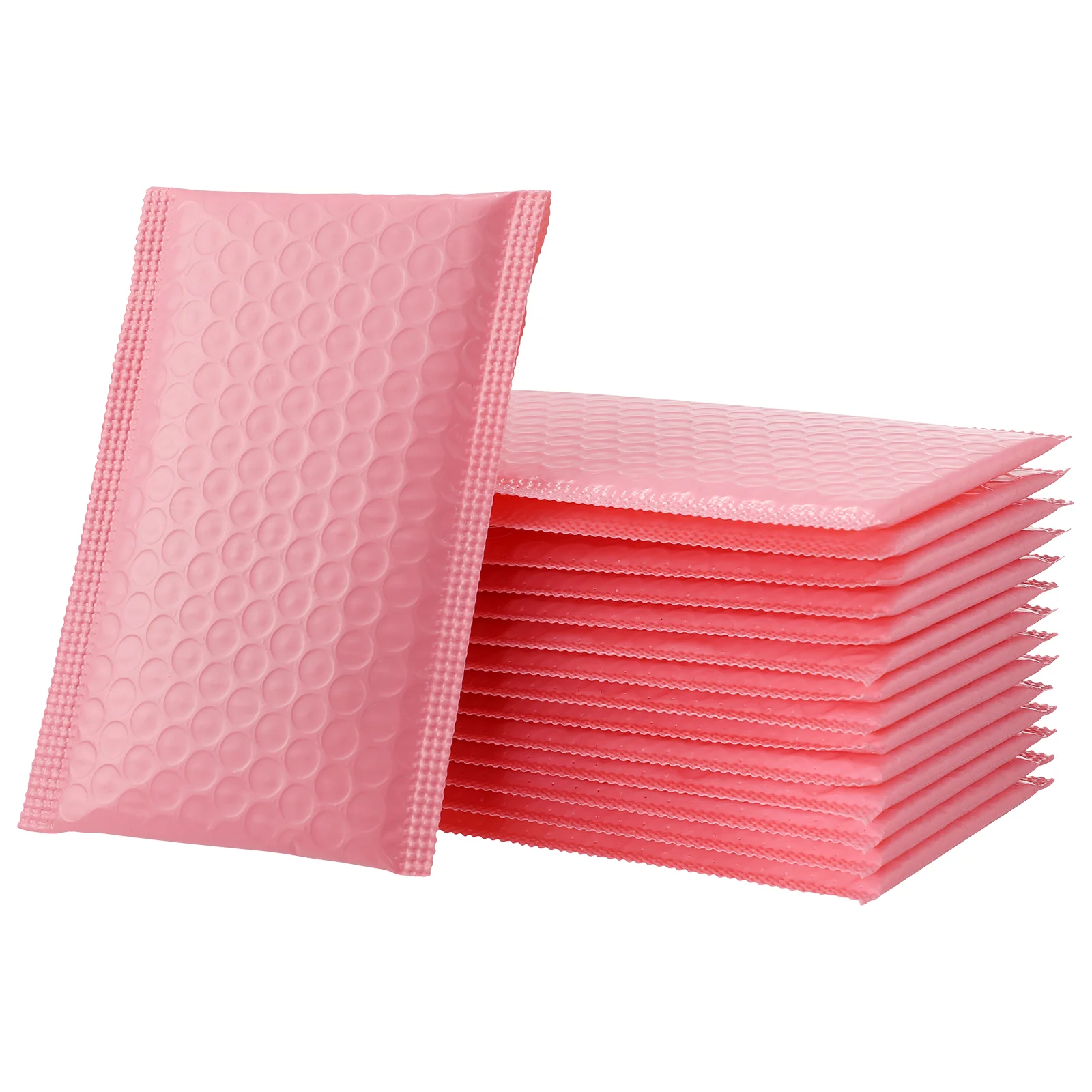NUOBESTY 50pcs Waterproof Bubble Mailers Padded Envelopes Bags Shockproof Bubble Wrapping Envelope (Pink, 15x11cm)
NUOBESTY 50pcs Waterproof Bubble Mailers Padded Envelopes Bags Shockproof Bubble Wrapping Envelope (Pink, 15x11cm)