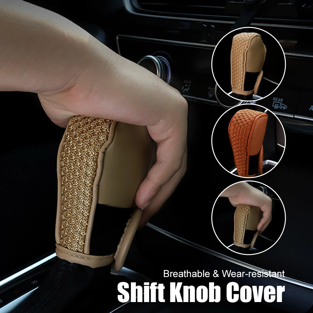 Car Gear Shift Knob Cover Universal PU Shifter Knob Collar Protector Anti Slip Handle Dustproof Sleeve
Car Gear Shift Knob Cover Universal PU Shifter Knob Collar Protector Anti Slip Handle Dustproof Sleeve
