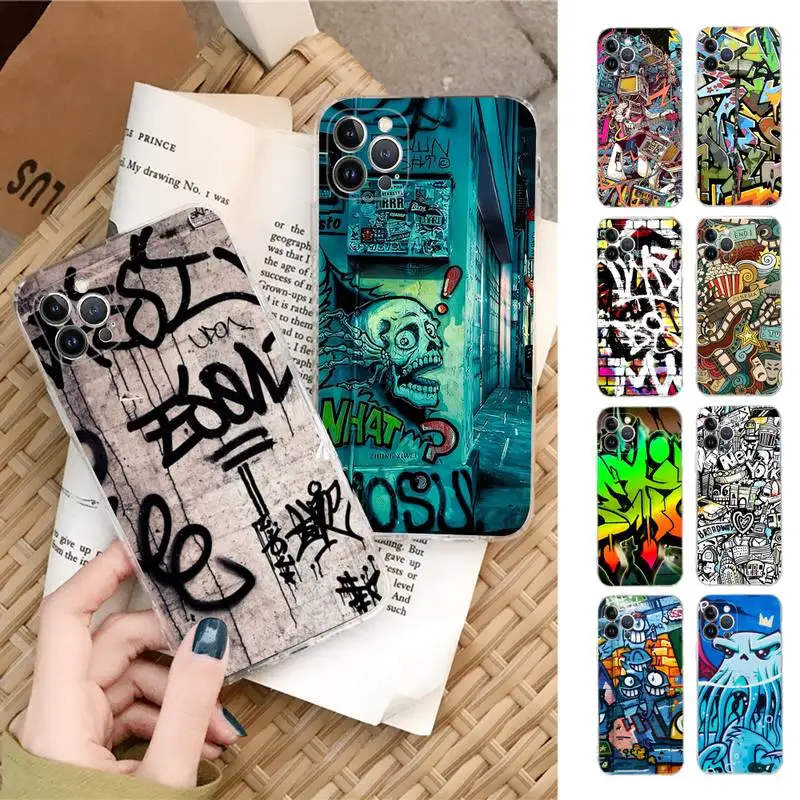 Street Graffiti Phone Case Silicone Soft for iphone 14 13 12 11 Pro Mini XS MAX 8 7 6 Plus X XS XR Cover
Street Graffiti Phone Case Silicone Soft for iphone 14 13 12 11 Pro Mini XS MAX 8 7 6 Plus X XS XR Cover