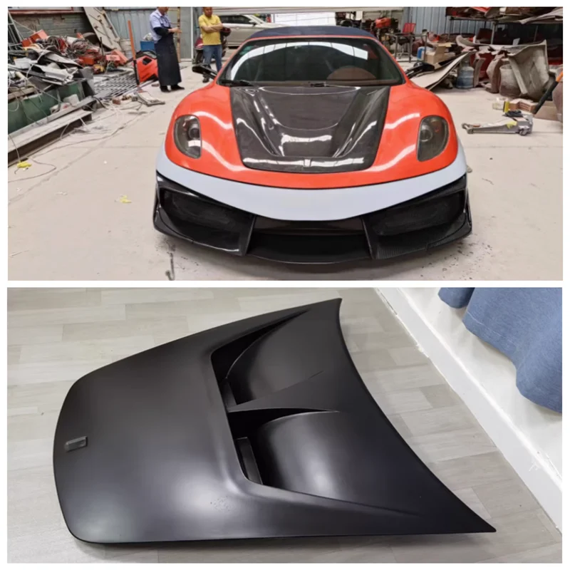 For Ferrari F430 2005-2009 High Quality Carbon Fiber Front Engine Hood Vent Spoiler Protector Cover
For Ferrari F430 2005-2009 High Quality Carbon Fiber Front Engine Hood Vent Spoiler Protector Cover