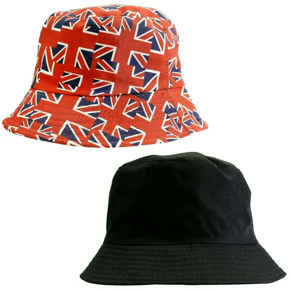 British Decoration Portable Unisex Anti-UV Queen's Jubilee Cap Fisherman Cap Union Jack Hat Reversible Bucket Hat
British Decoration Portable Unisex Anti-UV Queen's Jubilee Cap Fisherman Cap Union Jack Hat Reversible Bucket Hat