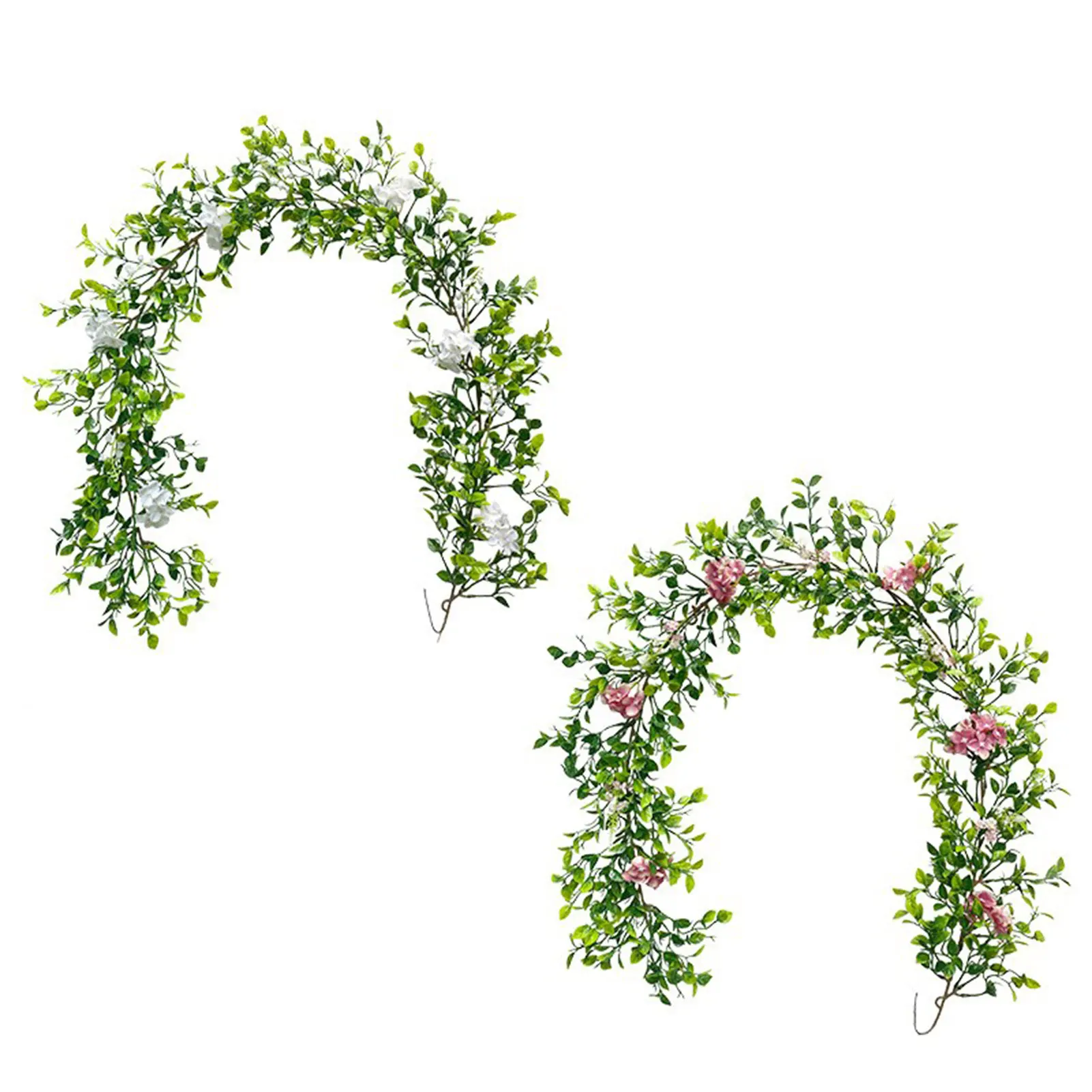

Искусственные зеленые растения 150 см, Гортензия, цветок, имитация лозы, цветы, подвесное растение, лоза, украшения для дома, свадьбы, вечеринки