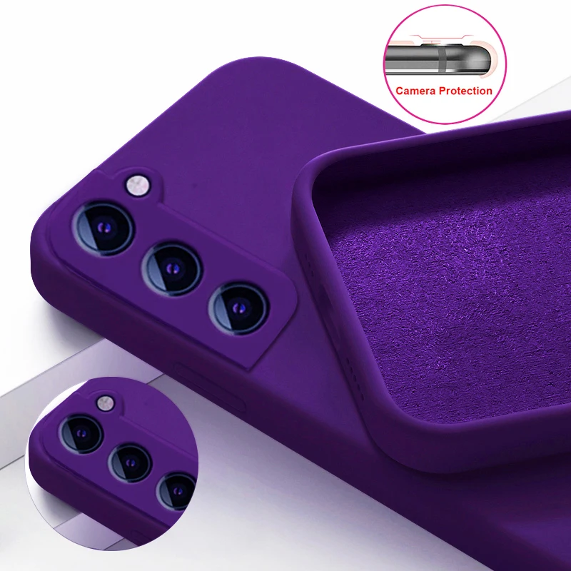 Original Square Liquid Silicone Case For Samsung Galaxy S22 S21 Ultra FE S20 S10 Plus A73 A72 A71 A53 A52 A33 A32 5G 4G Cover
Original Square Liquid Silicone Case For Samsung Galaxy S22 S21 Ultra FE S20 S10 Plus A73 A72 A71 A53 A52 A33 A32 5G 4G Cover