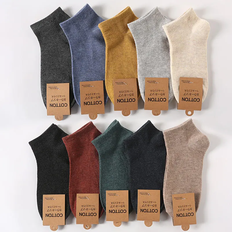 Cotton Men Socks Pack Breathable Socks Set High Quality Short Socks Black Ankle Short Gift For Man Size 39-44 Sox 5 Pairs 1 Lot 
Cotton Men Socks Pack Breathable Socks Set High Quality Short Socks Black Ankle Short Gift For Man Size 39-44 Sox 5 Pairs 1 Lot