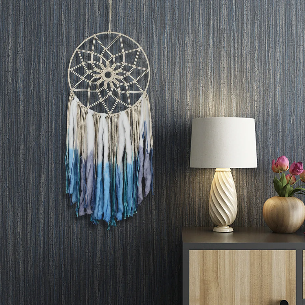 Macrame Wall Hanging Tapestry Woven Dream Catcher Bohemia Chic Bohemian Wall Decor Apartment Studio Dorm Room Decorative
Macrame Wall Hanging Tapestry Woven Dream Catcher Bohemia Chic Bohemian Wall Decor Apartment Studio Dorm Room Decorative