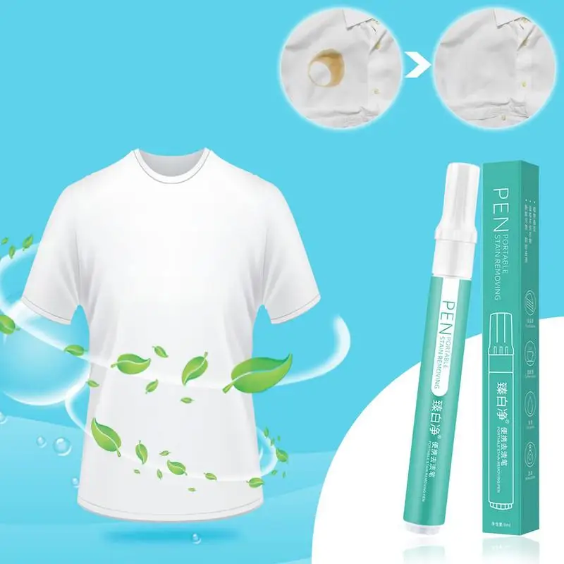 Bleach Pen for Clothing Portable Bleach Pen for Clothing Stain Removal,Grease Stain Remover Wash Free Laundry Clean Pen Instant
Bleach Pen for Clothing Portable Bleach Pen for Clothing Stain Removal,Grease Stain Remover Wash Free Laundry Clean Pen Instant