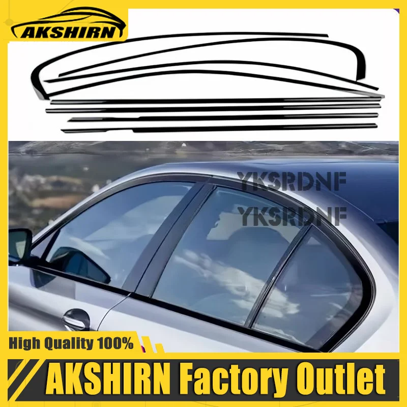 Черная стальная рамка для молдинга окна, накладка для BMW 5 серии G30 2018-2023 гг.
Черная стальная рамка для молдинга окна, накладка для BMW 5 серии G30 2018-2023 гг.