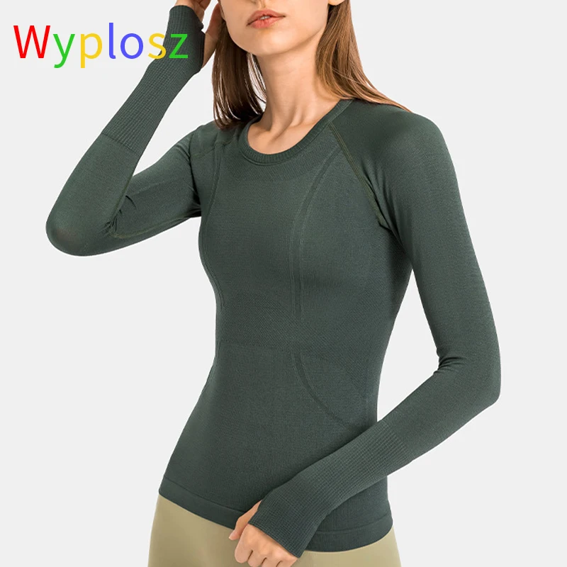 Wyplosz Long Sleeve Tight Shirt For Women Crop Seamless Gym Yoga Wear Fitness Tops Workout Comfortable Sexy Breathable Knitting
Wyplosz Long Sleeve Tight Shirt For Women Crop Seamless Gym Yoga Wear Fitness Tops Workout Comfortable Sexy Breathable Knitting