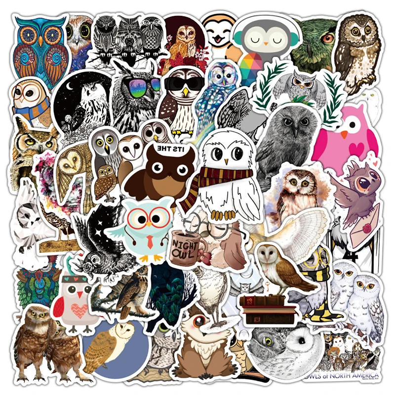 10/30/50PCS Animal Cartoon Owl Decoration Graffiti Sticker For Waterproof Notebook Refrigerator Water Cup Helmet Wholesale
10/30/50PCS Animal Cartoon Owl Decoration Graffiti Sticker For Waterproof Notebook Refrigerator Water Cup Helmet Wholesale