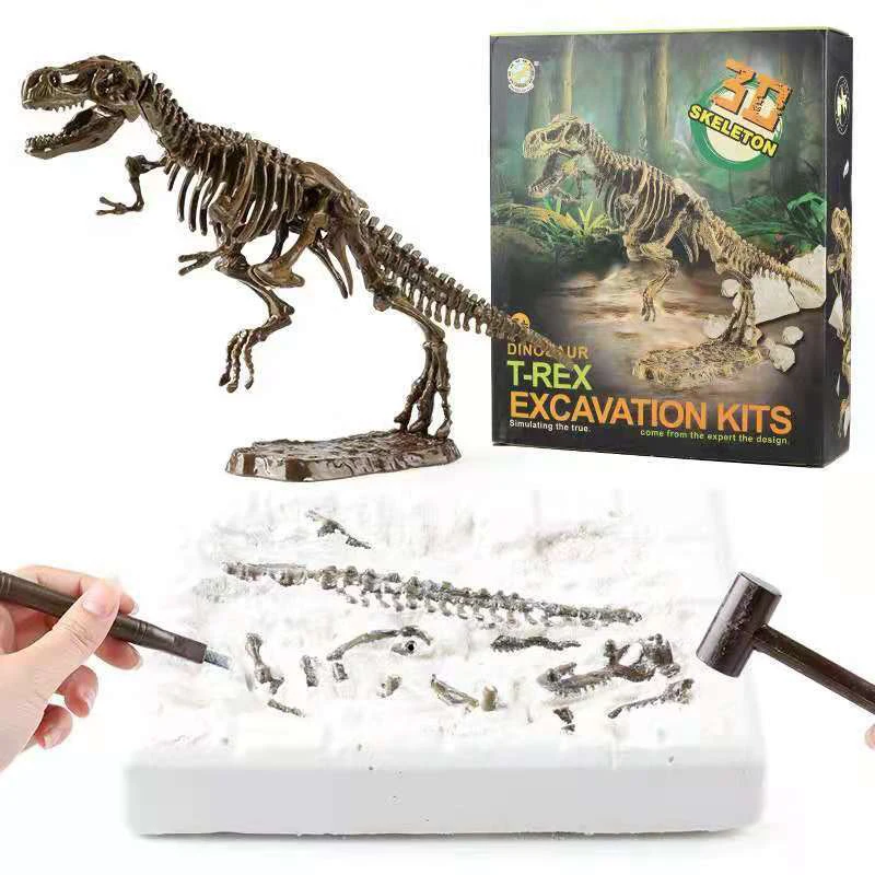 Dinosaur Fossil Excavation Kits Education Archeology Exquisite Jurassic Toy Set Game Action Children Figure For Kids Gifts
Dinosaur Fossil Excavation Kits Education Archeology Exquisite Jurassic Toy Set Game Action Children Figure For Kids Gifts