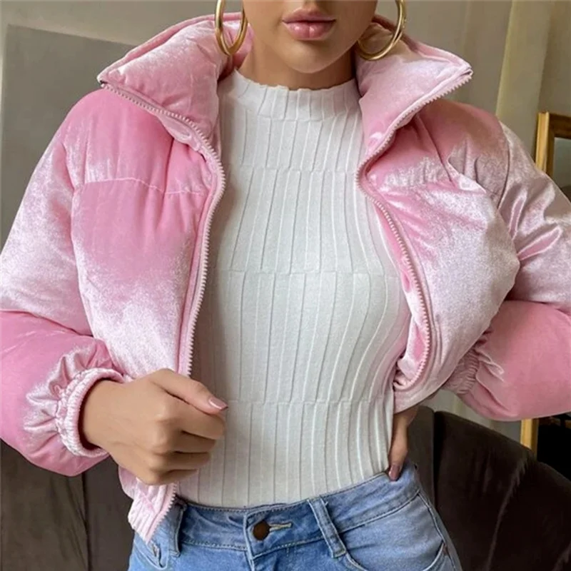 2022 Autumn and Winter Warm Long-sleeved Silky Soft Velvet Zipper Stand-up Collar Jacket Loose Bubble Coat Women's Clothing
2022 Autumn and Winter Warm Long-sleeved Silky Soft Velvet Zipper Stand-up Collar Jacket Loose Bubble Coat Women's Clothing