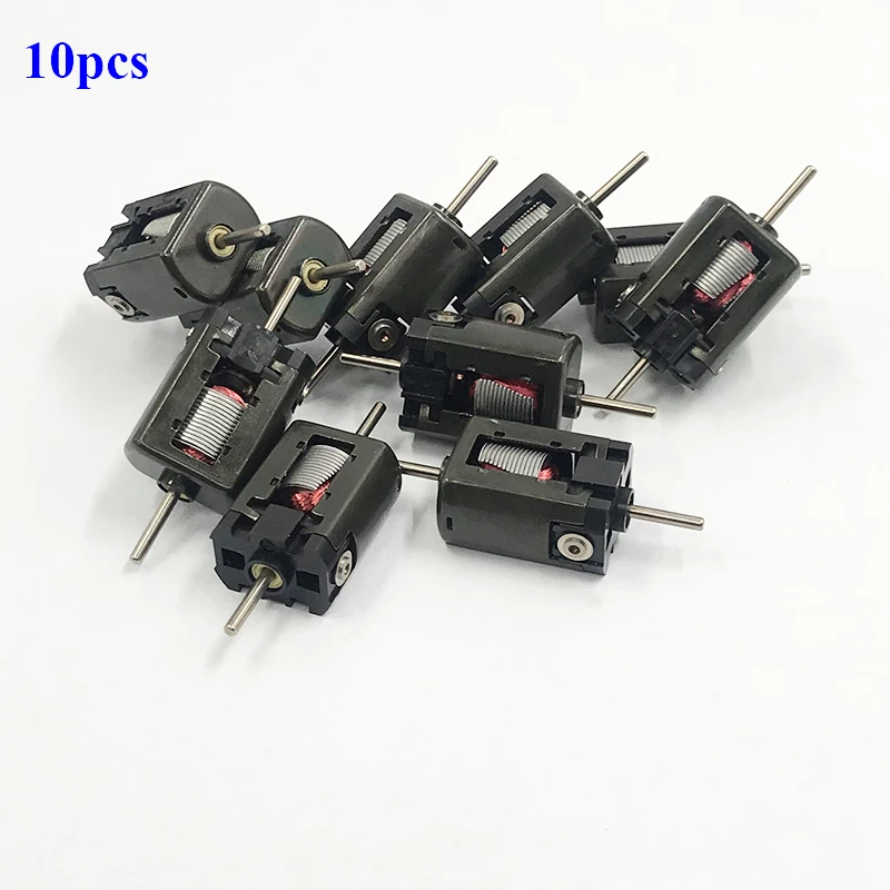 10pcs Original Mabuchi Mini 010 Mute Motor DC 12V 28000RPM/ 28000RPM High Speed Dual Axis Low Noise DIY Toy Car Boat Model
10pcs Original Mabuchi Mini 010 Mute Motor DC 12V 28000RPM/ 28000RPM High Speed Dual Axis Low Noise DIY Toy Car Boat Model