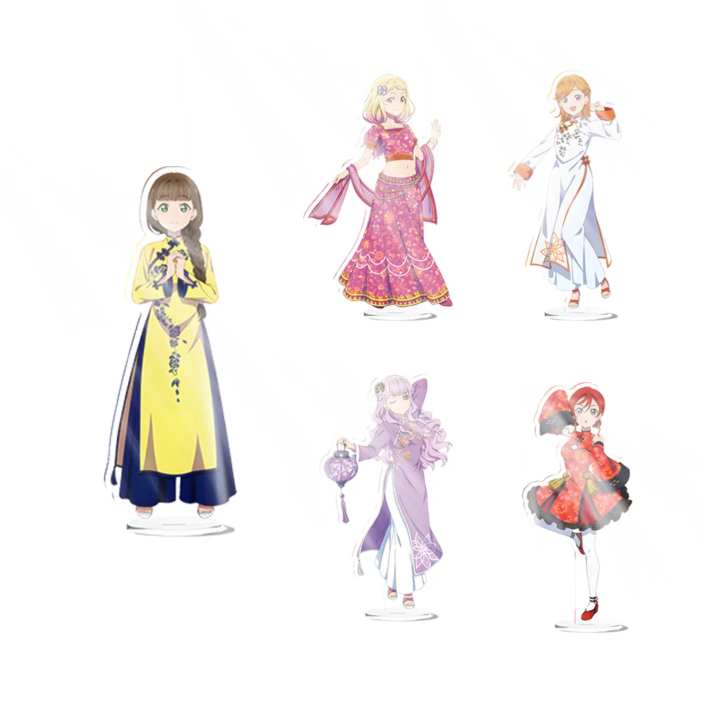 Аниме LoveLive!Суперзвезда!! Акриловая подставка модель фигурка Тан Кеке Чисато