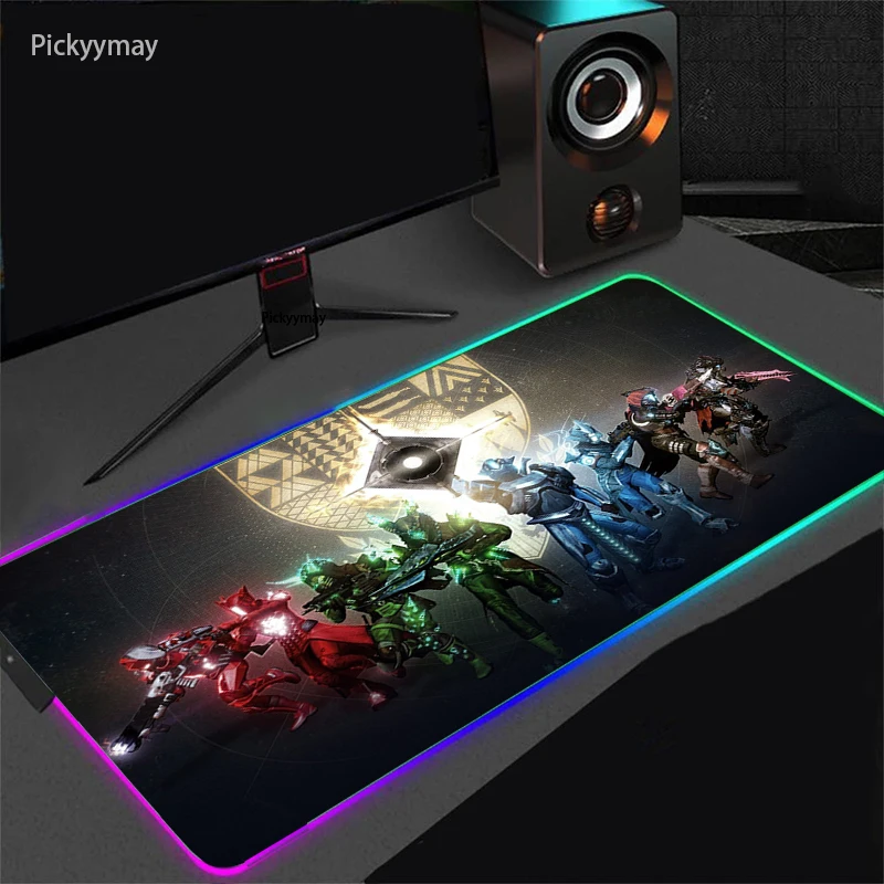 Large RGB Gaming Mouse Pad Mousepad LED Light Destiny Pc Laptop Table Carpet Mouse Mat Gamer Desk Play Mats Antisilp Lol Dota
Large RGB Gaming Mouse Pad Mousepad LED Light Destiny Pc Laptop Table Carpet Mouse Mat Gamer Desk Play Mats Antisilp Lol Dota