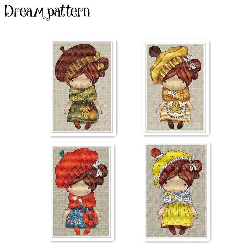 The magic girl cross stitch package cartoon doll baby 18ct 14ct 11ct cloth cotton thread embroidery
The magic girl cross stitch package cartoon doll baby 18ct 14ct 11ct cloth cotton thread embroidery