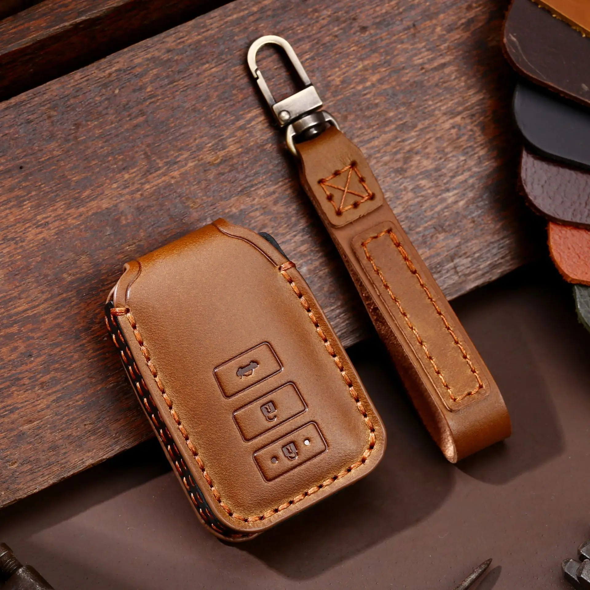 suitable for Key case for Toyota key cover Yaris Toyota special car key case leather
suitable for Key case for Toyota key cover Yaris Toyota special car key case leather