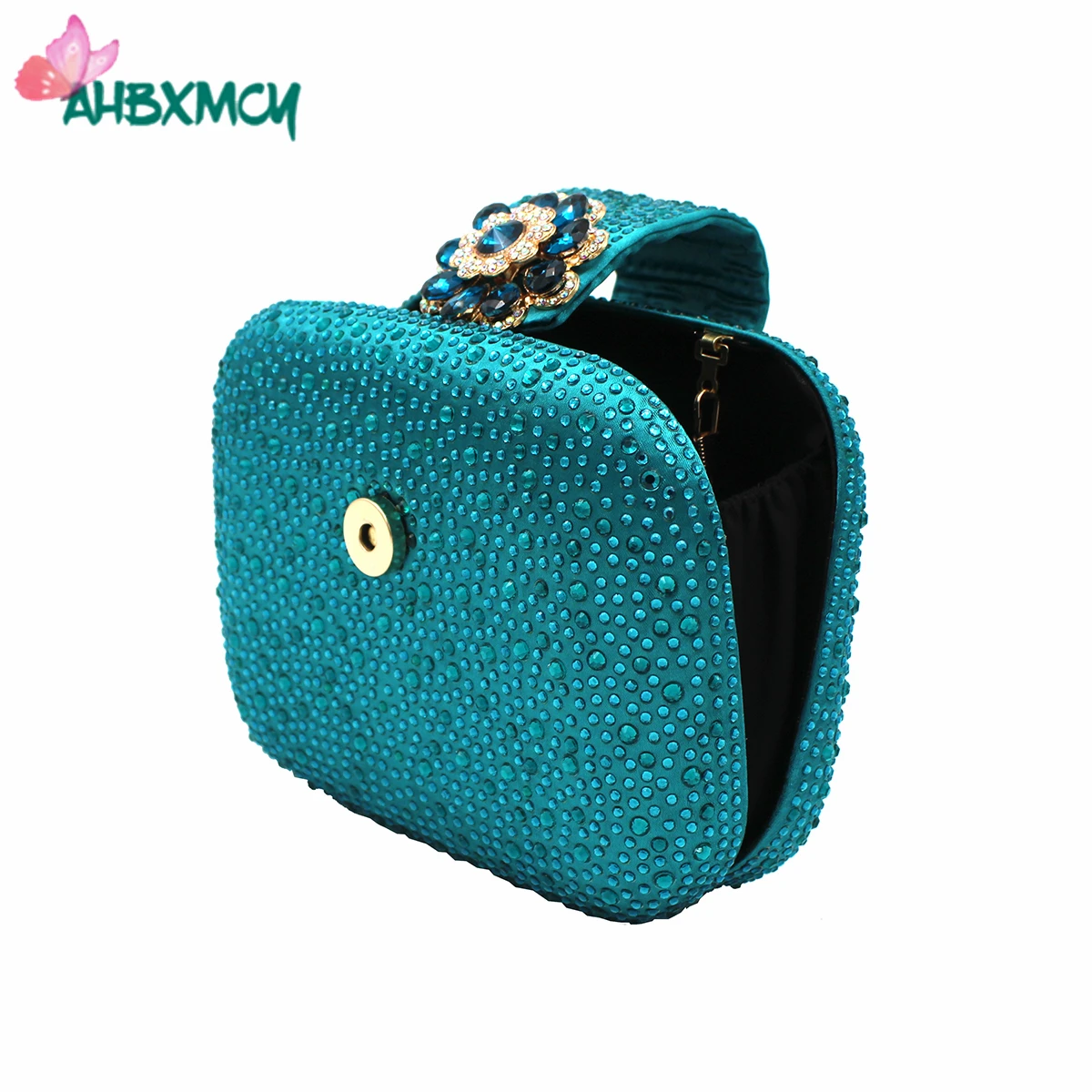 2023 African Women Classics Small Size Party Hand Bag in Teal Color High Quality Italian Design Mature Style for Wedding
2023 African Women Classics Small Size Party Hand Bag in Teal Color High Quality Italian Design Mature Style for Wedding
