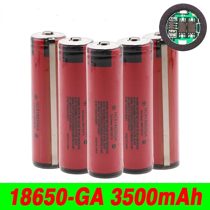 2023 NEW 18650 Rechargeable Lithium Battery NCR 18650ga 20A 3.7 3500MAH Used for Toy Flashlight Flat Panel
2023 NEW 18650 Rechargeable Lithium Battery NCR 18650ga 20A 3.7 3500MAH Used for Toy Flashlight Flat Panel