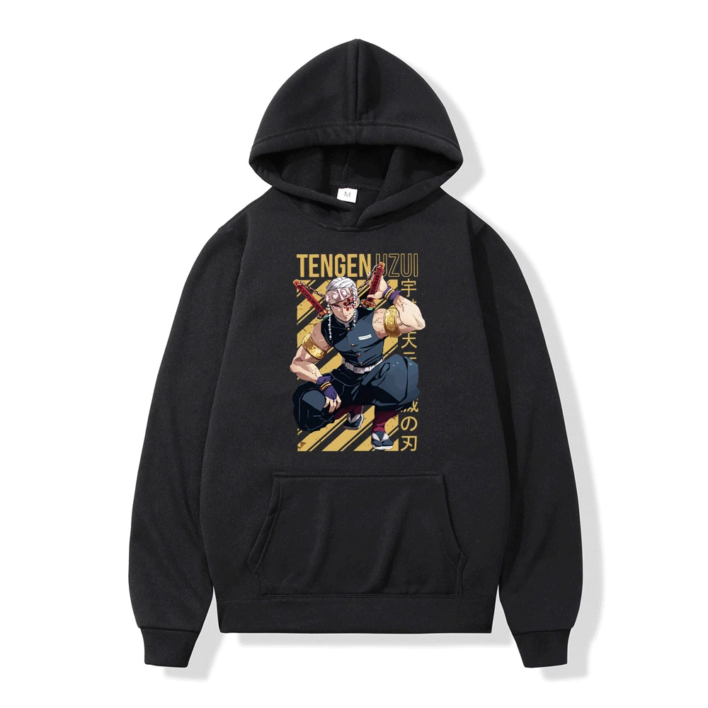 Hot Anime Demon Slayer Hoodie Men Women Tengen Uzui Manga Couple Trend Harajuku Sweatshirt Street Fashion Pullover Hoodies Tops 
Hot Anime Demon Slayer Hoodie Men Women Tengen Uzui Manga Couple Trend Harajuku Sweatshirt Street Fashion Pullover Hoodies Tops