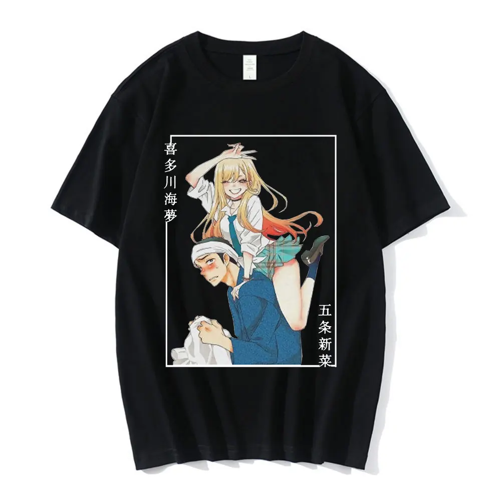 Summer Anime My Dress Up Darling Gojo Wakana Short Sleeve T-Shirts Marin Kitagawa T Shirt Casual Loose Oversized Tee Shirt Tops
Summer Anime My Dress Up Darling Gojo Wakana Short Sleeve T-Shirts Marin Kitagawa T Shirt Casual Loose Oversized Tee Shirt Tops