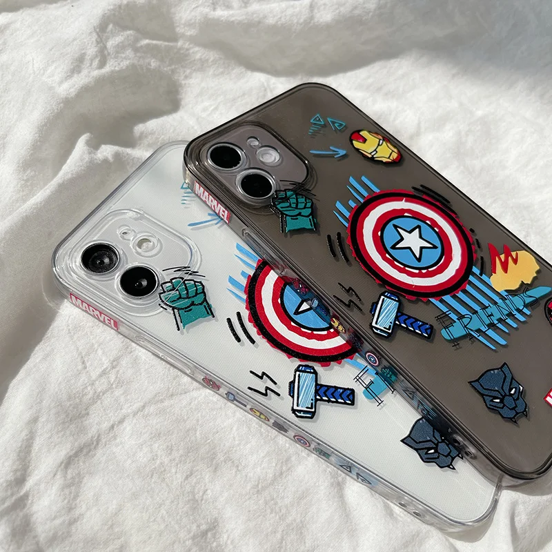 Cute Cartoon Shield Super Hero Phone Case For iPhone 13 Pro Max 12 Mini 11 X XS XR 7 8 Plus SE Transparent Soft Shockproof Cover
Cute Cartoon Shield Super Hero Phone Case For iPhone 13 Pro Max 12 Mini 11 X XS XR 7 8 Plus SE Transparent Soft Shockproof Cover