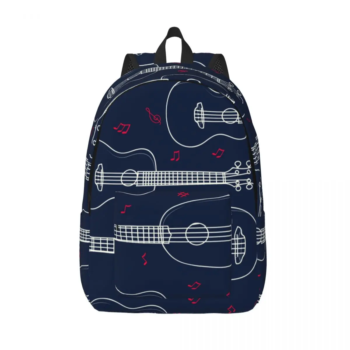 Men Women Backpack Large Capacity School Backpack for Student Hawaiian Ukulele Outline Pattern School Bag
Men Women Backpack Large Capacity School Backpack for Student Hawaiian Ukulele Outline Pattern School Bag