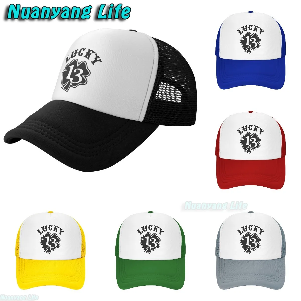 LUCKY 13 Cap Devil Grease Gas and Glory Rockabilly Unisex Fashion Baseball Caps Summer Trucker Hat Dad Hat Outdoor Mesh Sun Hats
LUCKY 13 Cap Devil Grease Gas and Glory Rockabilly Unisex Fashion Baseball Caps Summer Trucker Hat Dad Hat Outdoor Mesh Sun Hats