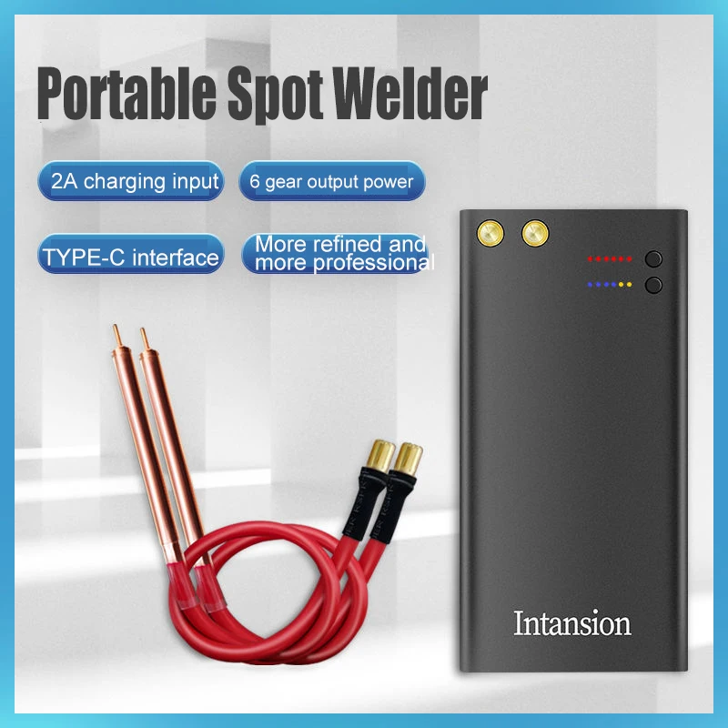 6 Gears Adjustable Portable Handheld Spot Welding Machine DIY Mini Spot Welder Fast Charge Lithium Battery with Spot Welding Pen
6 Gears Adjustable Portable Handheld Spot Welding Machine DIY Mini Spot Welder Fast Charge Lithium Battery with Spot Welding Pen