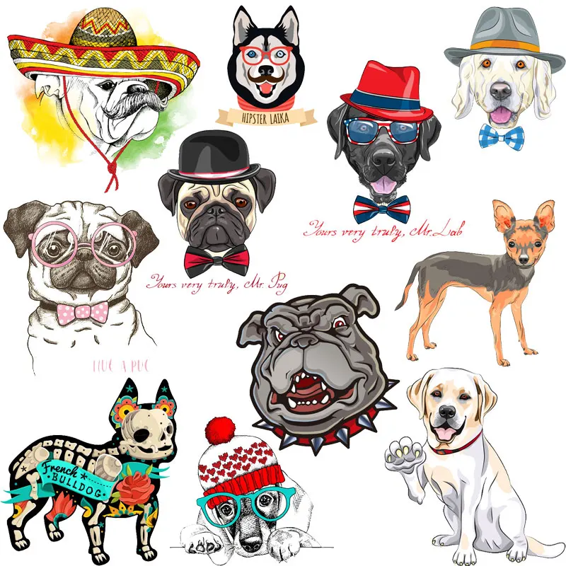 Cartoon Dog Cute Animals Patch Clothing Thermoadhesive Patches on Clothes Iron-on Transfers Diy Stickers Applique for Children
Cartoon Dog Cute Animals Patch Clothing Thermoadhesive Patches on Clothes Iron-on Transfers Diy Stickers Applique for Children