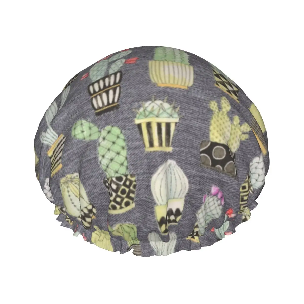 Lovely Cactus Waterproof Shower Cap with Elasticized Hem Reversible Design for Shower Sleeping Bonnet Cap for All Hair Lengths
Lovely Cactus Waterproof Shower Cap with Elasticized Hem Reversible Design for Shower Sleeping Bonnet Cap for All Hair Lengths