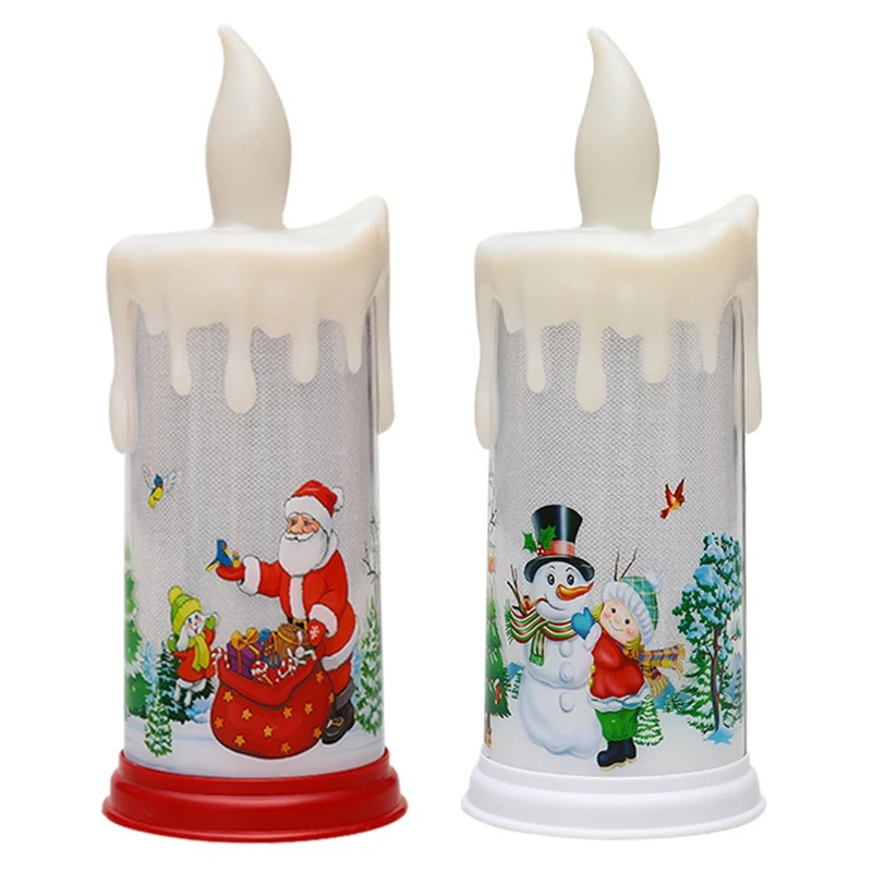 Led Simulation Electronic Candle Night Lamp Without Battery Christmas Realistic Pillar Candle Light Cartoon Gifts Home Decor
Led Simulation Electronic Candle Night Lamp Without Battery Christmas Realistic Pillar Candle Light Cartoon Gifts Home Decor