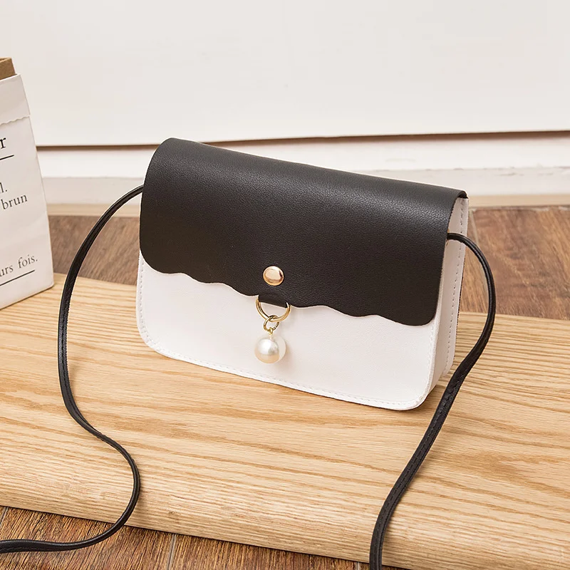 Fashion Simply PU Leather Crossbody Bag For Women Solid Color Shoulder Messenger Bag Lady Pendant Pearl Travel Small Handbag
Fashion Simply PU Leather Crossbody Bag For Women Solid Color Shoulder Messenger Bag Lady Pendant Pearl Travel Small Handbag