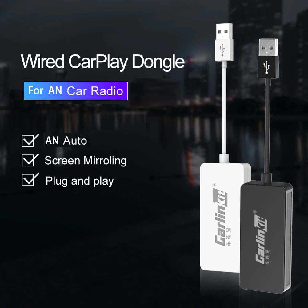 CarPlay AN Auto USB Dongle Wired Adapter For AN Car Navigation Player Car Computer Interconnection Mobile Phone USB Connection
CarPlay AN Auto USB Dongle Wired Adapter For AN Car Navigation Player Car Computer Interconnection Mobile Phone USB Connection