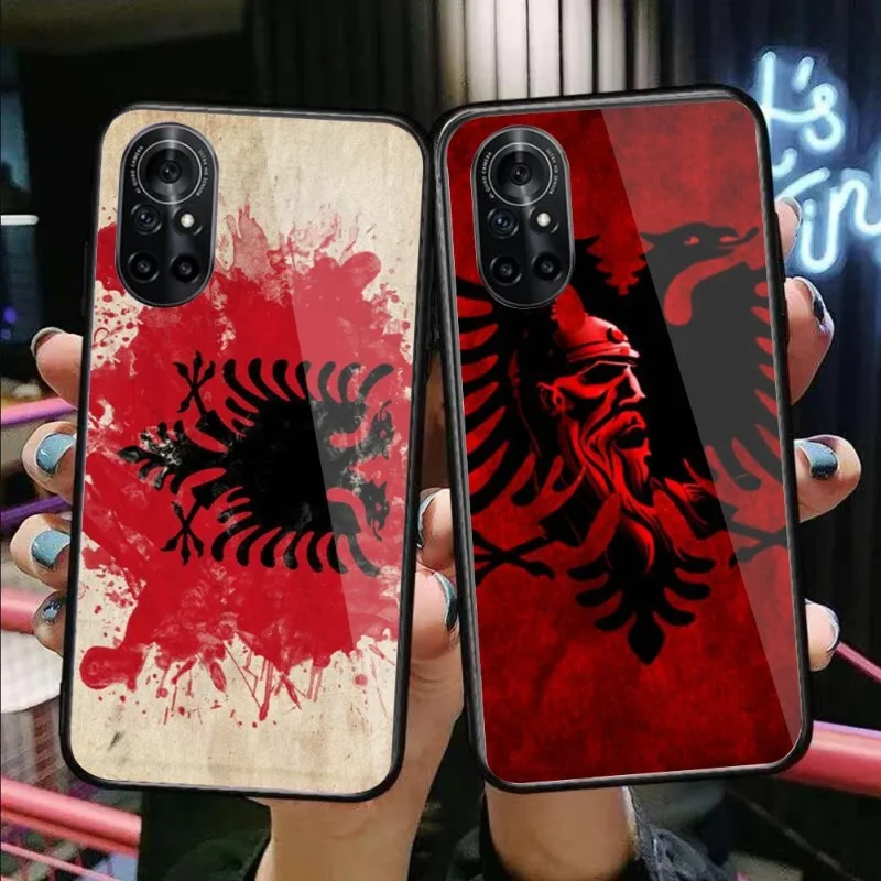 Чехол для телефона с флагом Албании для Huawei P50 P40 P30 P20 Pro Mate 40 30 20 Pro Nova 9 8 7 PC, стеклянный чехол для телефона
Чехол для телефона с флагом Албании для Huawei P50 P40 P30 P20 Pro Mate 40 30 20 Pro Nova 9 8 7 PC, стеклянный чехол для телефона