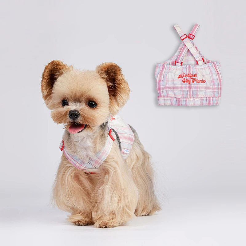 Cat Braces Small Dogs Summer Thin Style Cooling Vest Pet Cute Plaid Print Rompers Clothes
Cat Braces Small Dogs Summer Thin Style Cooling Vest Pet Cute Plaid Print Rompers Clothes