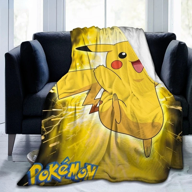 3D-Printed Blanket Pokemon Bikachu Flannel Blanket Bed Throw Soft Cartoon Printed Bedspread Sofa Boys Girls Kids Gift
3D-Printed Blanket Pokemon Bikachu Flannel Blanket Bed Throw Soft Cartoon Printed Bedspread Sofa Boys Girls Kids Gift