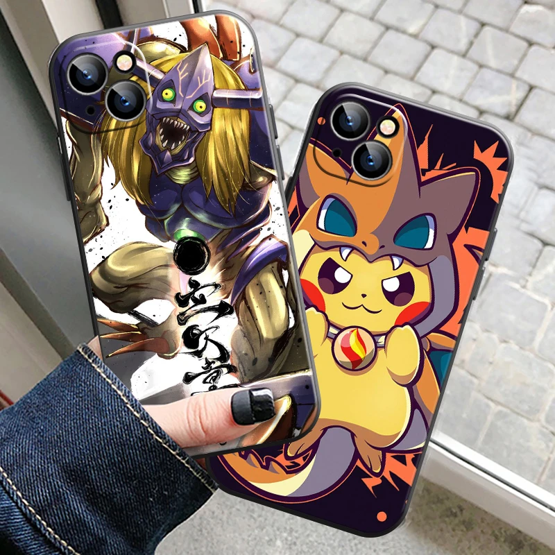 Bandai Pokemon Phone Case For iPhone 13 12 11 Pro MAX 6 6S 7 8 Plus X XS XR Mini SE 2020 Black Carcasa Funda Back Soft
Bandai Pokemon Phone Case For iPhone 13 12 11 Pro MAX 6 6S 7 8 Plus X XS XR Mini SE 2020 Black Carcasa Funda Back Soft