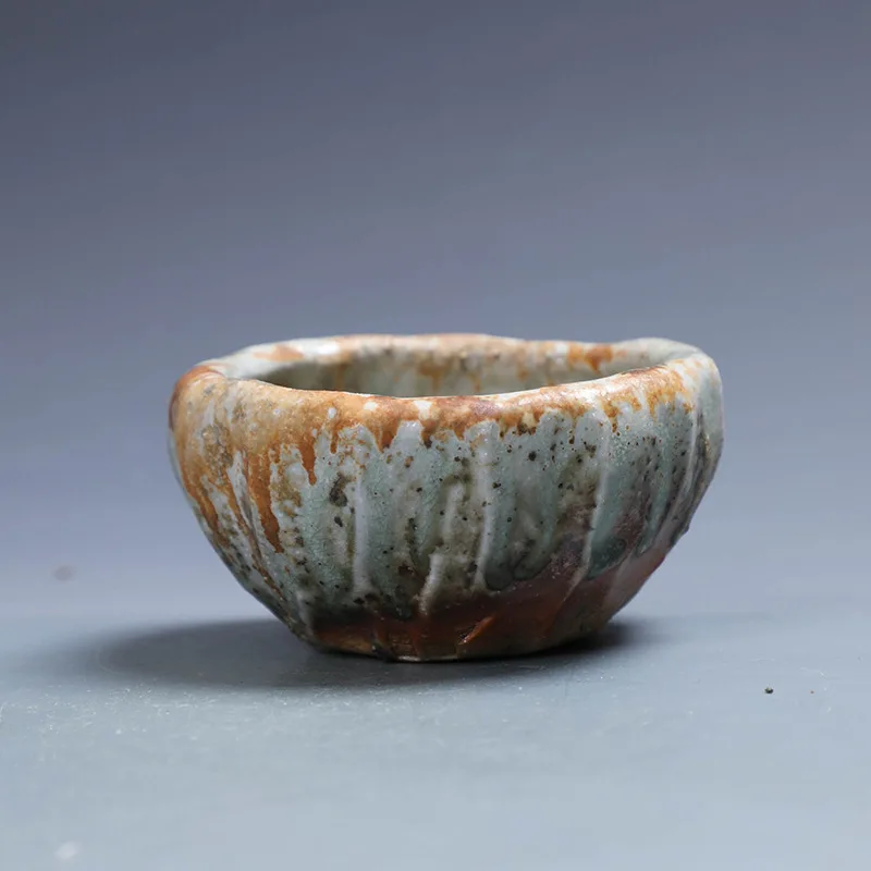 Pure Hand Pinch Firewood Tea Cup Firewood Master Cup Bare Burning Unglazed Wood Fire Cup Natural Dust Firewood Burning Tea Set
Pure Hand Pinch Firewood Tea Cup Firewood Master Cup Bare Burning Unglazed Wood Fire Cup Natural Dust Firewood Burning Tea Set