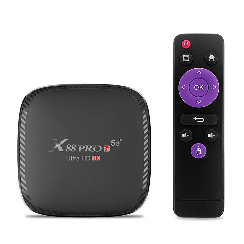 ТВ-приставка X88 PRO T, Android 10, HD 4K, 2,4G/5G, Wi-Fi, 1 ГБ, 8 ГБ, 2 ГБ, 16 ГБ, Allwinner H313, медиаплеер для Youtube VS X96Q
ТВ-приставка X88 PRO T, Android 10, HD 4K, 2,4G/5G, Wi-Fi, 1 ГБ, 8 ГБ, 2 ГБ, 16 ГБ, Allwinner H313, медиаплеер для Youtube VS X96Q